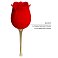 Фото-4 Вибратор клиторальный Pretty Love Rose Lover красный