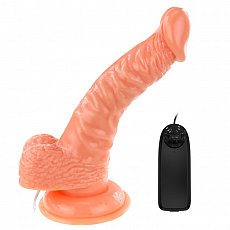 Вибратор Baile Super Vibro Dong реалистичный многоскоростной