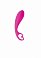 Универсальный стимулятор Cosmo с кольцом из силикона фиолетовый 11 см