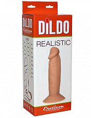 Фаллоимитатор Eroticon Dildo реалистичный телесный 14.5 см