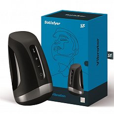 Мастурбатор Satisfyer Men Heat Vibration чёрный