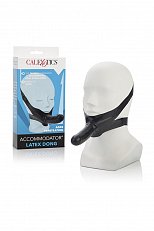 Страпон на голову California Exotic Accomodator латексный черный