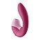 Фото-3 Вибратор с вакуумным стимулятором Satisfyer Supernova бордовый