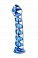 Фото-1 Фаллоимитатор стеклянный Sexus Glass со спиральным узором 18 см