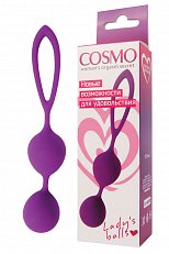 Вагинальные шарики Cosmo Lady's balls из силикона 006