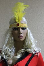 Желтая повязка на голову Шахерезада