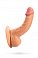 Фаллоимитатор реалистичный на присоске с мошонкой RealStick Nude 16 см 008