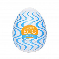 Мастурбатор с волнистой поверхностью EGG Wind