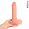 Фото-3 Фаллоимитатор EroWoman Realistic телесный реалистичный с мошонкой на присоске 21 см 070