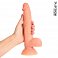 Фото-4 Ротатор EroWoman Realistic с вращением, возвратно поступательным движением и пультом д/у 23 см 071
