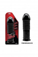 Анальная втулка NMC Anal Munition, материал ПВХ чёрная 25,4 см