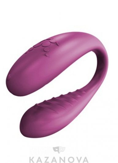 Вибратор многопрограммный для двоих WE-VIBE Special Edition малиновый