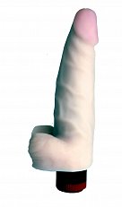 Вибратор из киберкожи LoveToy 19 см