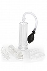 Набор Enlargement Kit: вакуумная помпа, эрекционные кольца