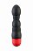 Фото-1 Вибратор ToyFa Black&Red рельефный многопрограммный черный 17 см