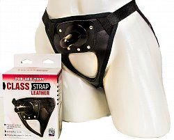 Трусики для страпона Сlass Strap из кожи 103