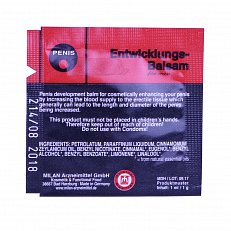 Мужской возбуждающий крем Entwicklngs-balsam 1 мл