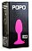 Анальная втулка со смещённым центром тяжести Popo Pleasure 10 см 308