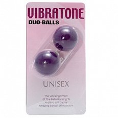 Вагинальные шарики Vibratone пурпурные 3,2 см