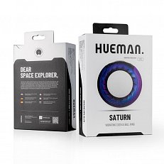 Виброкольцо Hueman Saturn перезаряжаемое фиолетовое