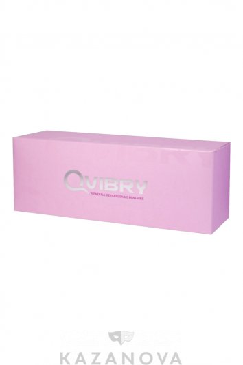 Фото-4 Вибратор Qvibry розовый 12 см