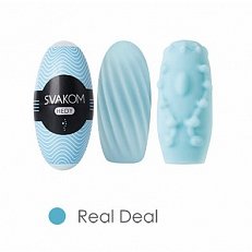 Мастурбатор Svakom Hedy голубой Ultra soft TPE