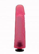 Насадка для страпона реалистичная LoveToy розовые 17,5 см 100