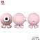 Фото-5 Вакуум-волновой бесконтактный стимулятор клитора S-Hande Octopi розовый