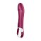 Фото-2 Вибратор Satisfyer Big Heat с функцией нагрева красный