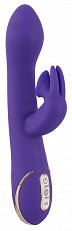Вибратор You2Toys Rabbit Euphoria с вакуумно-волновой стимуляцией из силикона фиолетовый