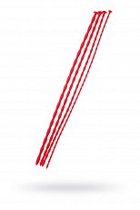 Набор уретральных зондов ToyFa Black&Red красный 30 см 406