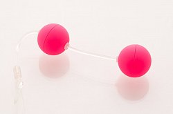 Вагинальные шарики Sexus розовые 2,9 см