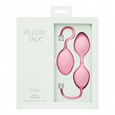 Набор вагинальных шариков Pillow Talk Frisky розовый