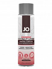 Любрикант 120 мл JO Hybrid Warming на водной основе с кокосовым маслом и разогревающим эффектом