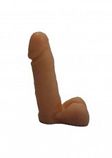 Насадка для страпона с мошонкой реалистичная LoveToy 16 см 400