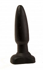 Насадка для страпона LoveToy чёрная 17 см 800