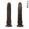 Фото-1 Фаллоимитатор EroWoman Realistic коричневый реалистичный на присоске 21,5 см