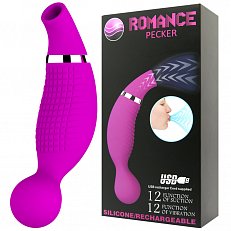 Бесконтактный стимулятор клитора Romance Pecker с вибратором перезаряжаемый