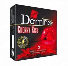 Презервативы ароматизированные Domino Premium Cherry Kiss 3 шт.