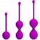 Вагинальные шарики Pretty Love Kegel Ball фиолетовые