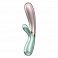 Фото-1 Вибратор Satisfyer Hot Lover перезаряжаемый из силикона розово-зеленый