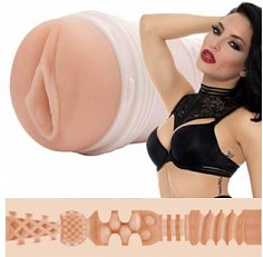 Мастурбатор Fleshlight Girls Kissa Sins из киберкожи в колбе-корпусе вагина