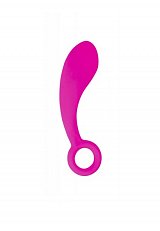 Стимулятор универсальный Cosmo с кольцом силиконовый розовый 14 см