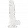 Фото-5 Фаллоимитатор Addiction Crystal прозрачный 20,3 см