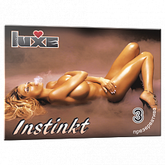Презервативы классические LUXE Инстинкт 3 шт