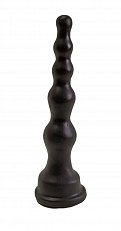 Анальная ёлочка LoveToy чёрная 17 см 400
