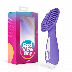 Клиторальный стимулятор Good Vibes Only Nara перезаряжаемый из медицинского силикона фиолетовый