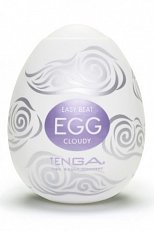 Мастурбатор с вьющимся рельефом EGG Cloudy