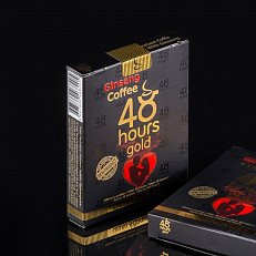 Кофе растворимый 48 Hours Gold с женьшенем 20 гр.