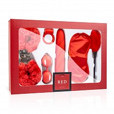 Секс-набор Loveboxxx RED 6 предметов красный